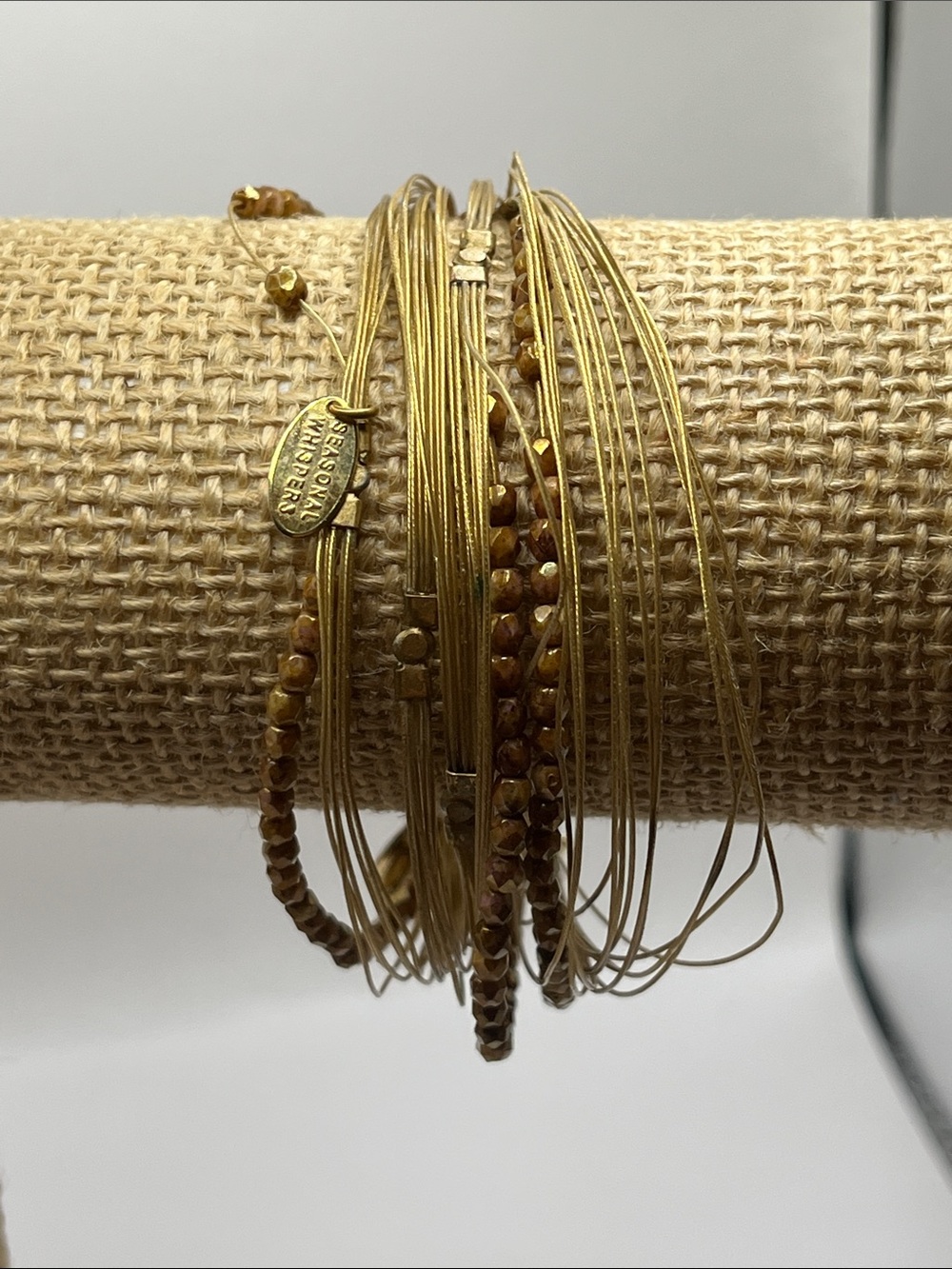 Seasonal Whispers Birds Nest set of 2 Bracelets